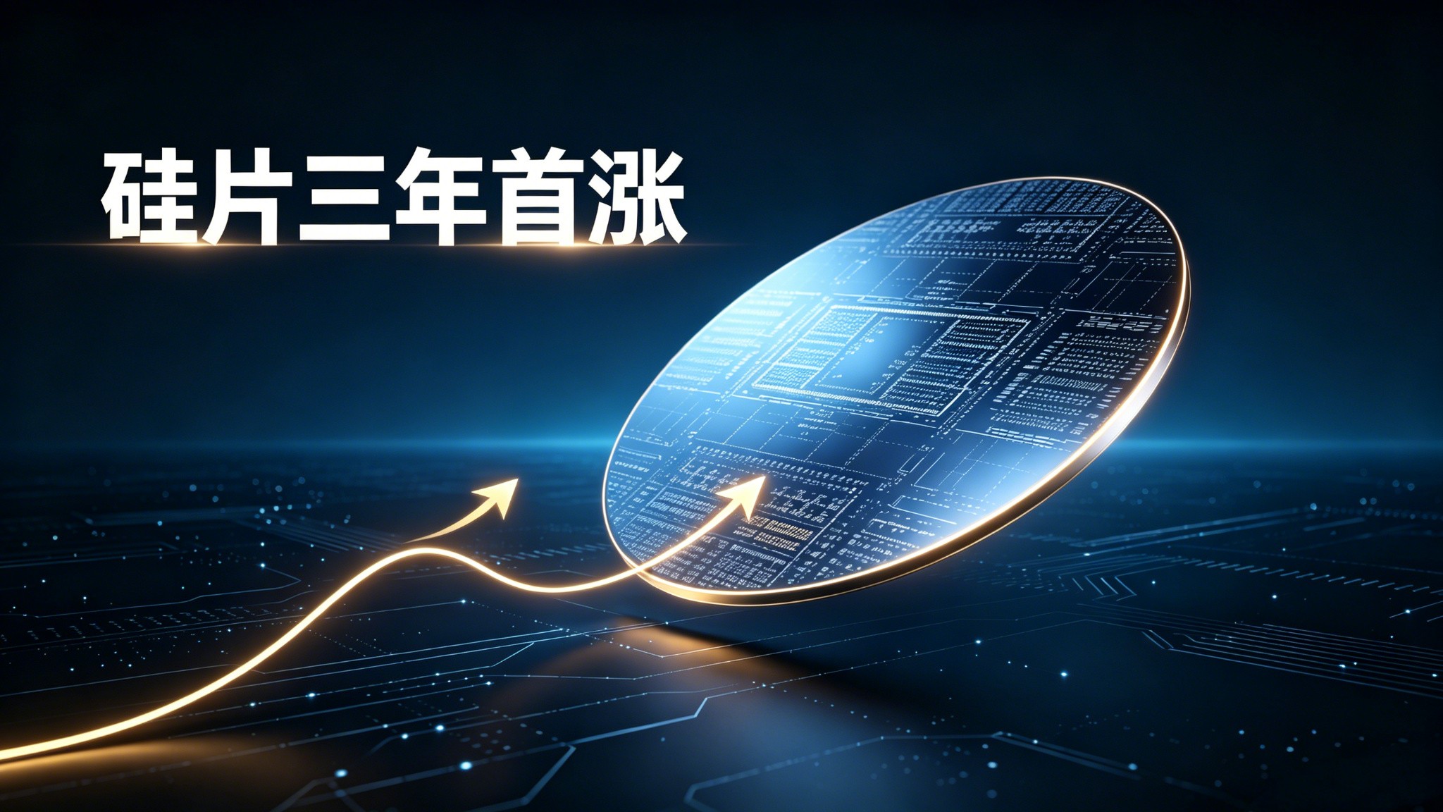 半导体硅片迎三年首涨:AI 驱动全尺寸调价,国产替代进入加速期